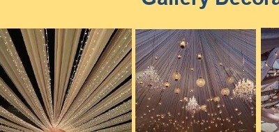 Radial Gazebo Fairy Lights - Event Management Ranakpur Kumbhalgarh
