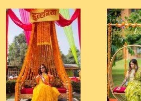 Circular Marigold Swing - Event Management Ranakpur Kumbhalgarh