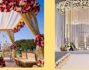 White Garland Mandap - Event Management Ranakpur Kumbhalgarh