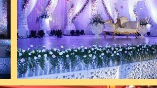 Draped Fabric Stage - Event Management Ranakpur Kumbhalgarh