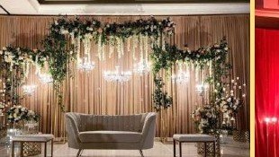Beige & Gold Elegant Stage - Event Management Ranakpur Kumbhalgarh